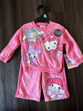Hello Kitty Pink Sweat Set